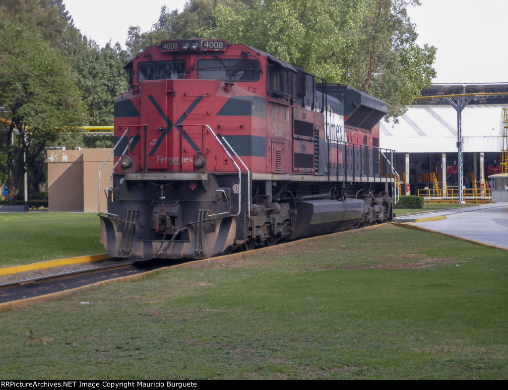 FXE SD70ACe Locomotive in Guadalajara yard